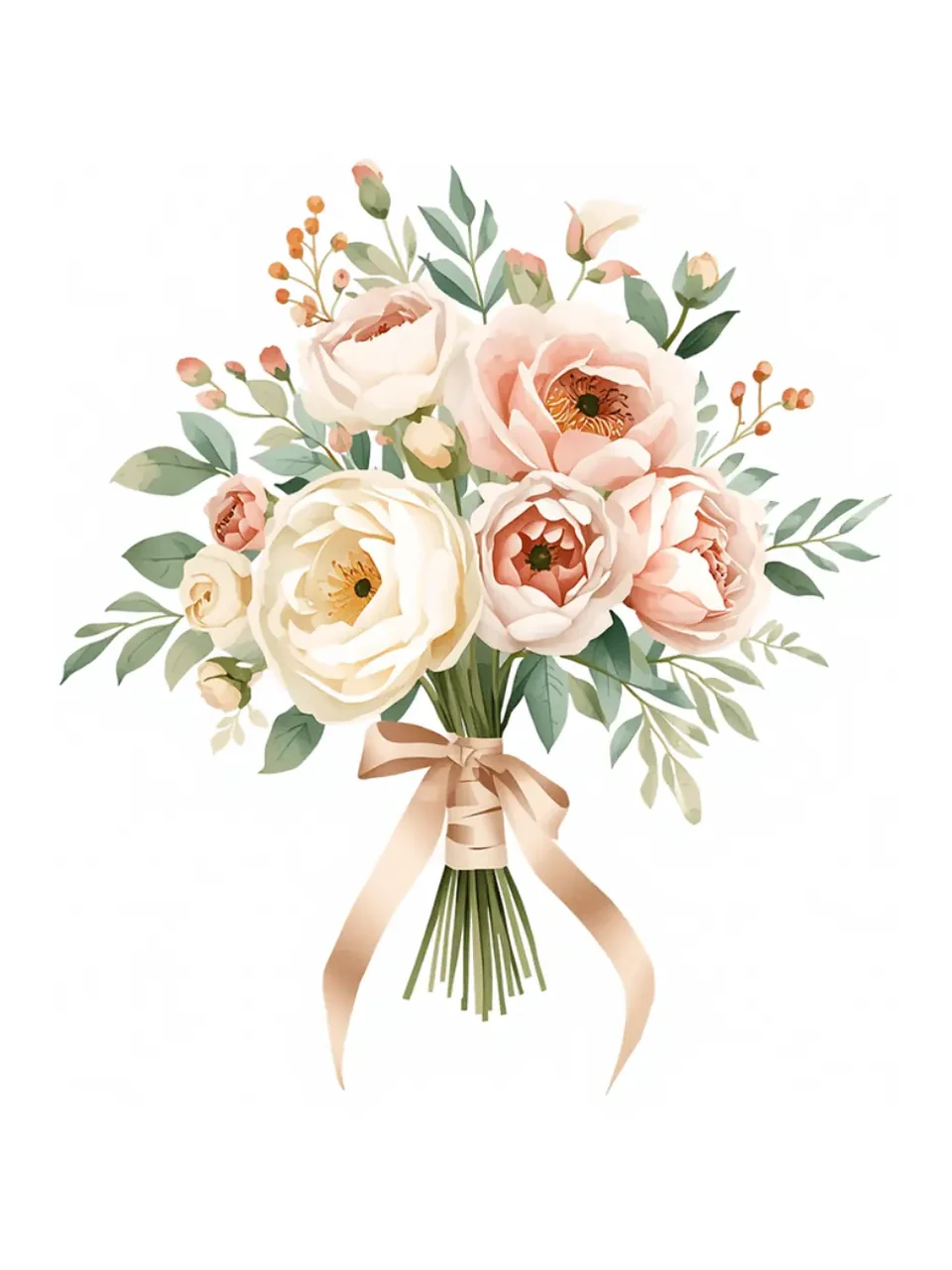 Hochzeit: Aquarellmotiv